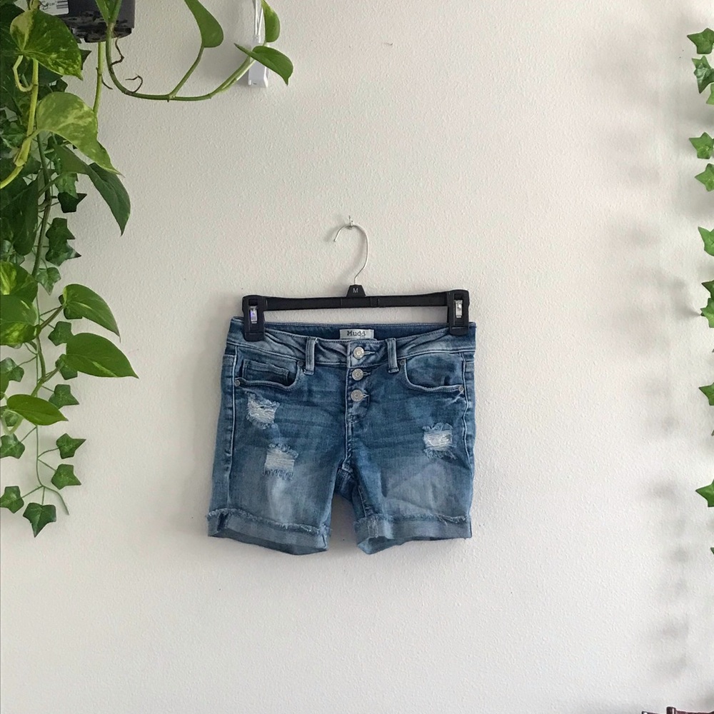High waisted shorts